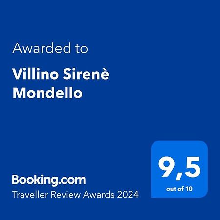 Villino Sirene Mondello Villa Palermo Eksteriør bilde